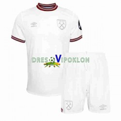 West Ham United Dres Gostujući 2023-2024 Kratkih Rukava ,Dječji Komplet