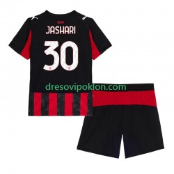 AC Milan Ardon Jashari 30 Dres Domaći 2025-2026 Kratkih Rukava ,Dječji Komplet