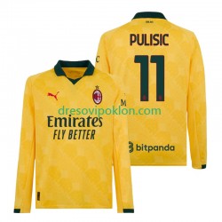 AC Milan Christian Pulisic 11 Dres Treći 2025-2026 Dugim Rukavima ,Muški