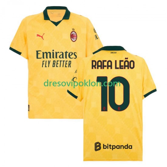 AC Milan Rafael Leao 10 Dres Treći 2025-2026 Kratkih Rukava ,Muški