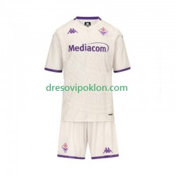 ACF Fiorentina Dres Gostujući 2025-2026 Kratkih Rukava ,Dječji Komplet