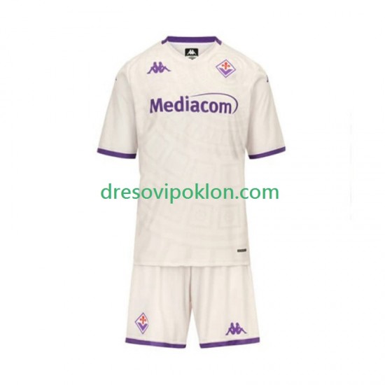 ACF Fiorentina Dres Gostujući 2025-2026 Kratkih Rukava ,Dječji Komplet