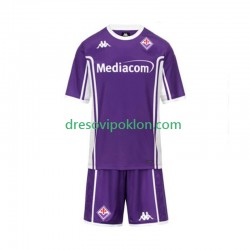 ACF Fiorentina Dres Domaći 2025-2026 Kratkih Rukava ,Dječji Komplet