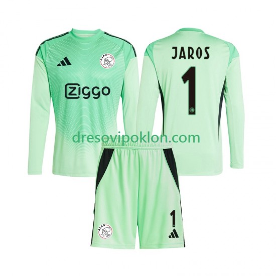 AFC Ajax Golmanski Vitezslav Jaros 1 Dres Domaći 2025-2026 Dugim Rukavima ,Dječji Komplet