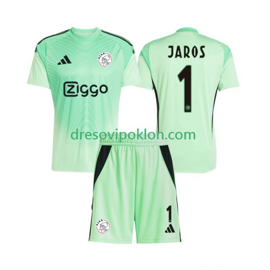 AFC Ajax Golmanski Vitezslav Jaros 1 Dres Domaći 2025-2026 Kratkih Rukava ,Dječji Komplet