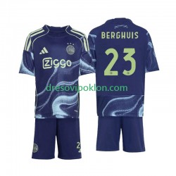 AFC Ajax Steven Berghuis 23 Dres Gostujući 2025-2026 Kratkih Rukava ,Dječji Komplet
