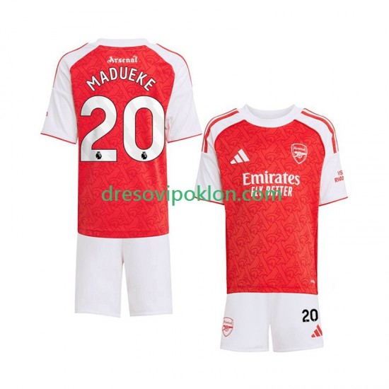 Arsenal Noni Madueke 20 Dres Domaći 2025-2026 Kratkih Rukava ,Dječji Komplet