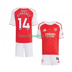 Arsenal Viktor Gyokeres 14 Dres Domaći 2025-2026 Kratkih Rukava ,Dječji Komplet