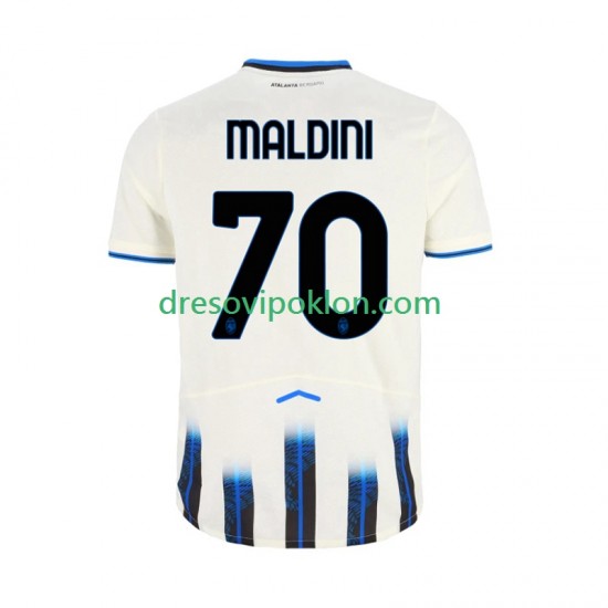 Atalanta Daniel Maldini 70 Dres Gostujući 2025-2026 Kratkih Rukava ,Muški