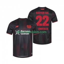 Bayer 04 Leverkusen Victor Boniface 22 Dres Domaći 2025-2026 Kratkih Rukava ,Muški