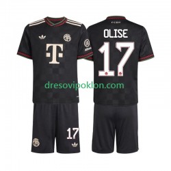 FC Bayern München Michael Olise 17 Dres Treći 2025-2026 Kratkih Rukava ,Dječji Komplet