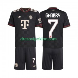 FC Bayern München Serge Gnabry 7 Dres Treći 2025-2026 Kratkih Rukava ,Dječji Komplet