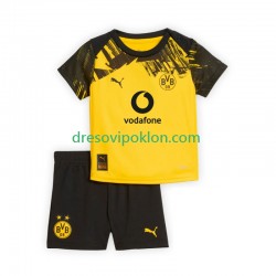 Borussia Dortmund Dres Domaći 2025-2026 Kratkih Rukava ,Dječji Komplet