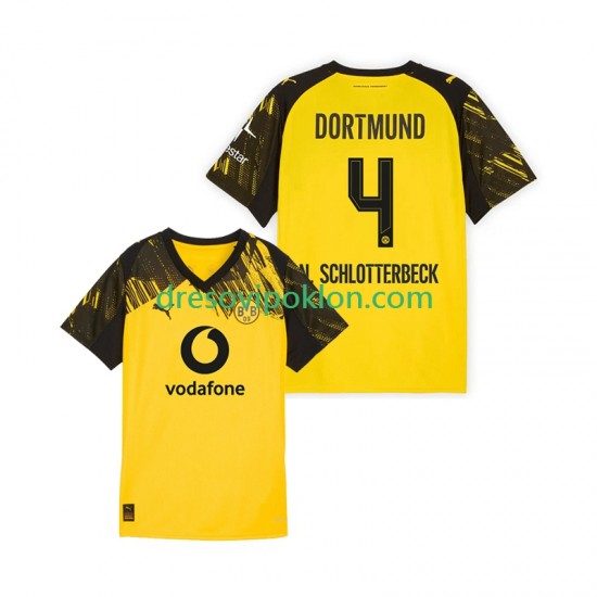 Borussia Dortmund Nico Schlotterbeck 4 Dres Domaći 2025-2026 Kratkih Rukava ,Muški