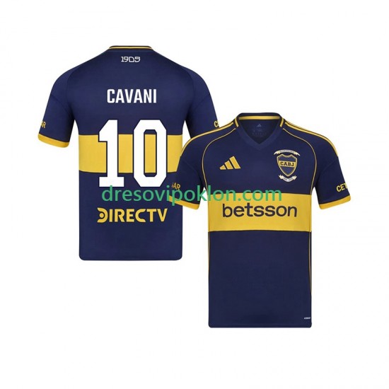 Boca Juniors Edinson Cavani 10 Dres Domaći 2025-2026 Kratkih Rukava ,Muški