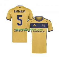 Boca Juniors Rodrigo Battaglia 5 Dres Gostujući 2025-2026 Kratkih Rukava ,Muški