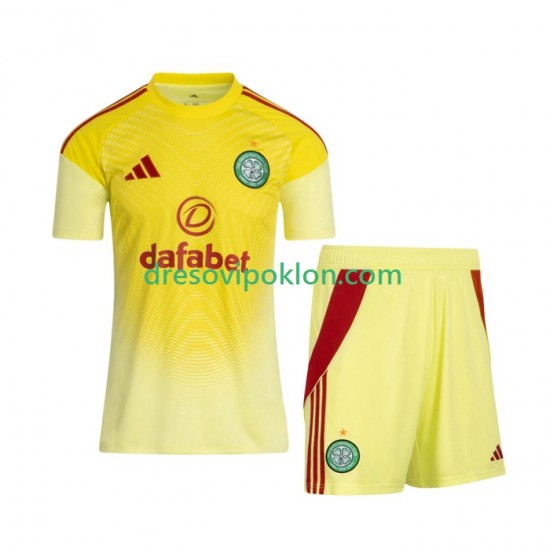 Celtic Golmanski FC Dres Domaći 2025-2026 Kratkih Rukava ,Dječji Komplet