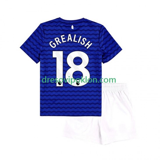 Everton Jack Grealish 18 Dres Domaći 2025-2026 Kratkih Rukava ,Dječji Komplet