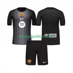 FC Barcelona Golmanski Dres Treći 2025-2026 Kratkih Rukava ,Dječji Komplet
