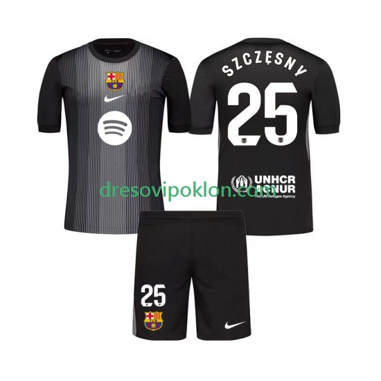 FC Barcelona Golmanski Szczesny 25 Dres Treći 2025-2026 Kratkih Rukava ,Dječji Komplet