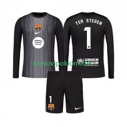 FC Barcelona Golmanski Ter Stegen 1 Dres Treći 2025-2026 Dugim Rukavima ,Dječji Komplet