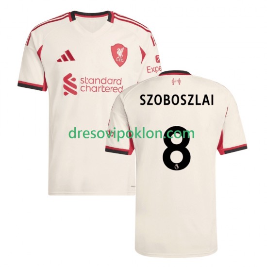 Liverpool Dominik Szoboszlai 8 Dres Gostujući 2025-2026 Kratkih Rukava ,Muški