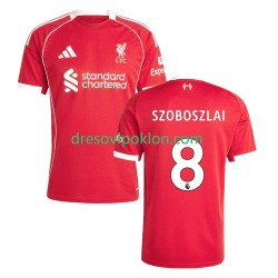 Liverpool Dominik Szoboszlai 8 Dres Domaći 2025-2026 Kratkih Rukava ,Muški