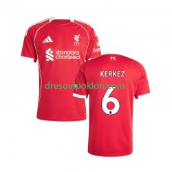 Liverpool Milos Kerkez 6 Dres Domaći 2025-2026 Kratkih Rukava ,Muški