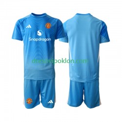 Manchester United Golmanski Dres Domaći 2025-2026 Kratkih Rukava ,Dječji Komplet