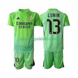 Real Madrid Golmanski Andriy Lunin 13 Dres Gostujući 2025-2026 Kratkih Rukava ,Dječji Komplet