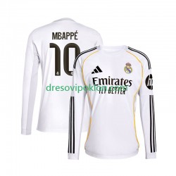 Real Madrid Mbappé Kylian 10 Dres Domaći 2025-2026 Dugim Rukavima ,Muški