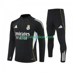 Real Madrid Crno Komplet Sweatshirts 2025-2026