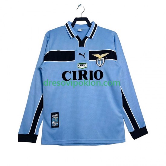 SS Lazio Retro Dres Domaći 1998 1999 Dugim Rukavima ,Muški