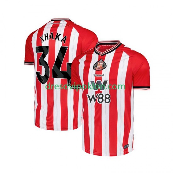 Sunderland Granit Xhaka 34 Dres Domaći 2025-2026 Kratkih Rukava ,Muški