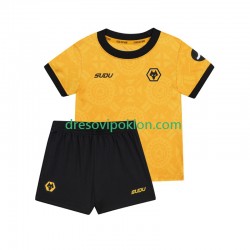 Wolverhampton Wanderers Dres Domaći 2025-2026 Kratkih Rukava ,Dječji Komplet