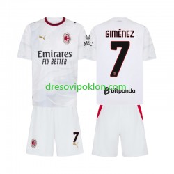 AC Milan Gimenez 7 Dres Gostujući 2026-2027 Kratkih Rukava ,Dječji Komplet