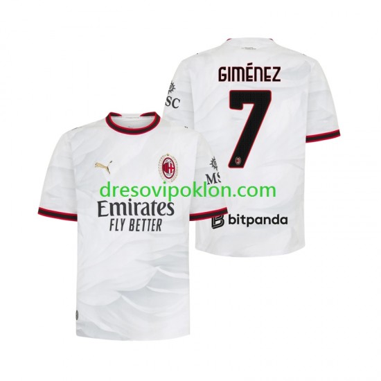 AC Milan Gimenez 7 Dres Gostujući 2026-2027 Kratkih Rukava ,Muški