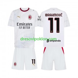 AC Milan Ibrahimovic 11 Dres Gostujući 2026-2027 Kratkih Rukava ,Dječji Komplet