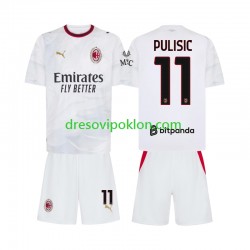 AC Milan Pulisic 11 Dres Gostujući 2026-2027 Kratkih Rukava ,Dječji Komplet