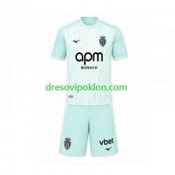 AS Monaco Dres Treći 2026-2027 Kratkih Rukava ,Dječji Komplet