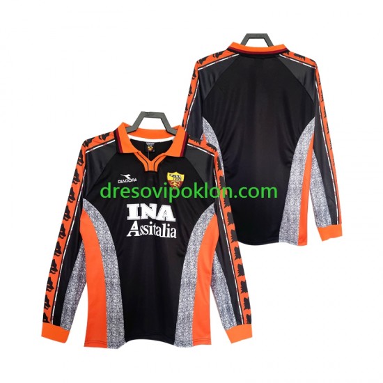 Roma Retro Dres Treći 1998 1999 Dugim Rukavima ,Muški