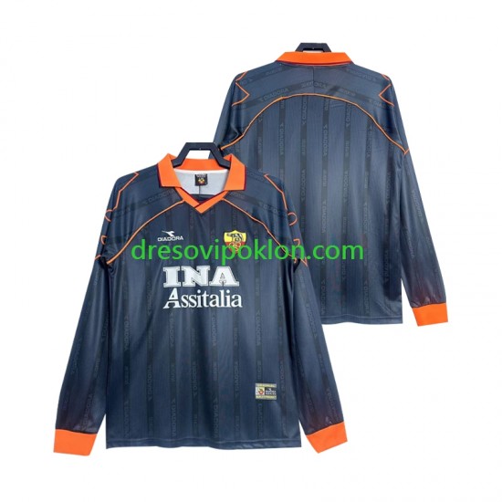Roma 2000 Retro Dres Treći 1999 Dugim Rukavima ,Muški
