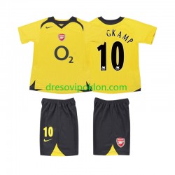 Arsenal BERGKAMP 10 2005 Retro Dres Gostujući 2006 Kratkih Rukava ,Dječji Komplet