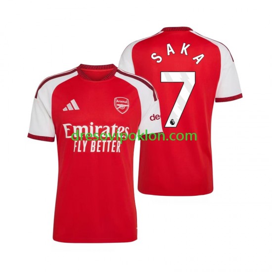 Arsenal Bukayo Saka 7 Dres Domaći 2026-2027 Kratkih Rukava ,Muški