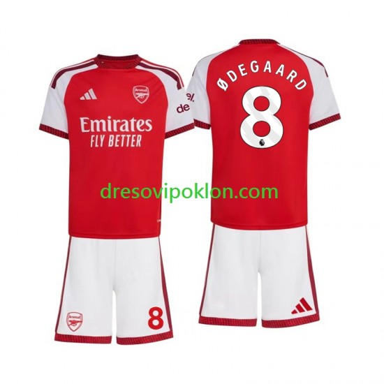 Arsenal Martin Odegaard 8 Dres Domaći 2026-2027 Kratkih Rukava ,Dječji Komplet