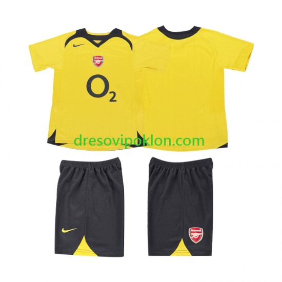 Arsenal 2005 Retro Dres Gostujući 2006 Kratkih Rukava ,Dječji Komplet