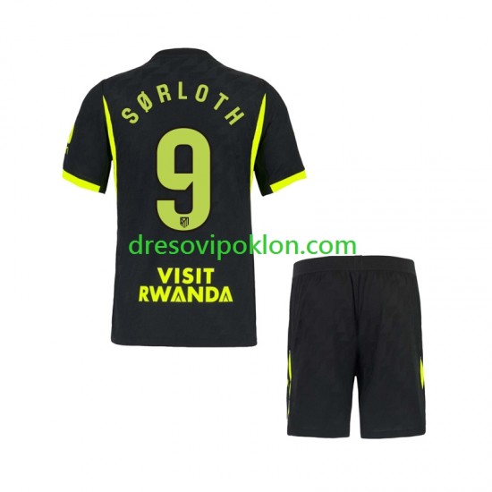 Atlético Madrid Alexander Sorloth 9 Dres Gostujući 2026-2027 Kratkih Rukava ,Dječji Komplet