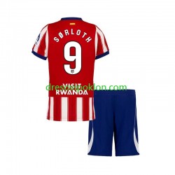 Atlético Madrid Alexander Sorloth 9 Dres Domaći 2026-2027 Kratkih Rukava ,Dječji Komplet