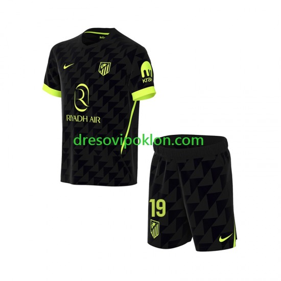 Atlético Madrid Julian Alvarez 19 Dres Gostujući 2026-2027 Kratkih Rukava ,Dječji Komplet