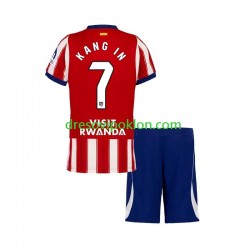 Atlético Madrid Lee Kang-in 7 Dres Domaći 2026-2027 Kratkih Rukava ,Dječji Komplet